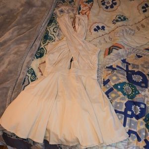 Xenia boutique tan dress